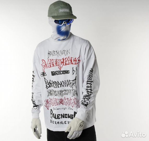 Лонгслив balenciaga DIY