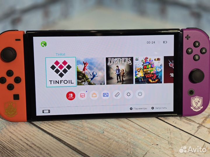 Nintendo Switch Oled Pokemon Scarlet&Violet Прошит