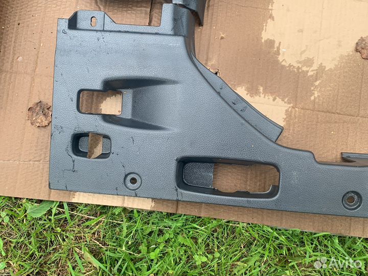 Накладка обшивка пола багажника scenic 2