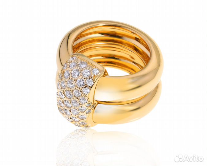 Золотое кольцо Chaumet Duo