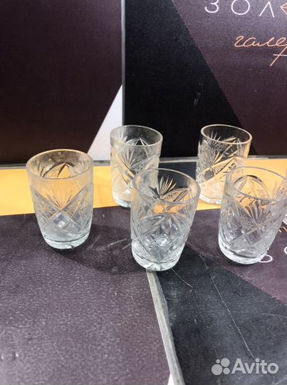 Стопки хрусталь СССР 2
