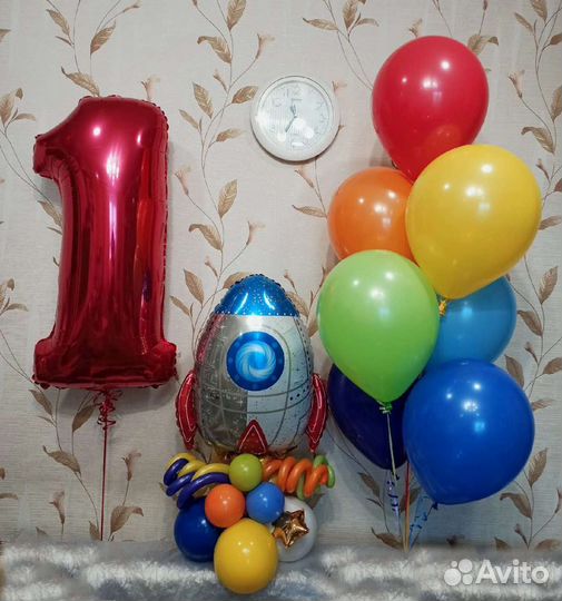 Оформление воздушными шарами