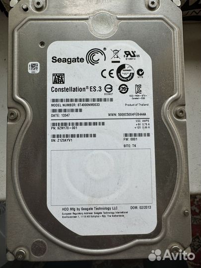 Диски HDD SATA 3.5 для пк