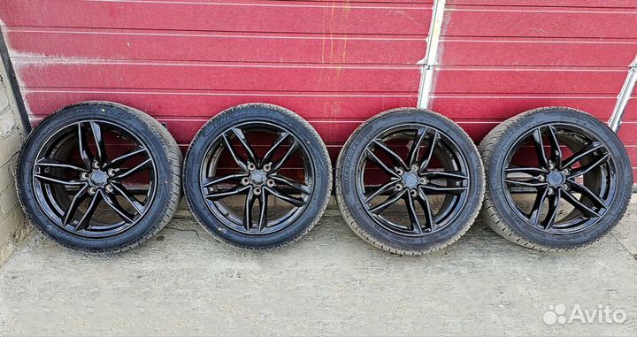 Зимние колеса R17 на skoda octavia