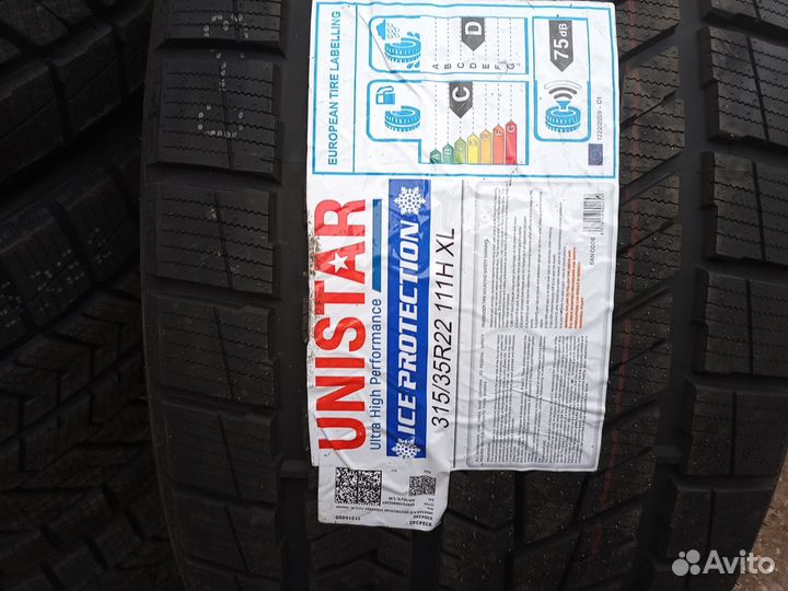 Unistar Ice Protection 275/40 R22 и 315/35 R22