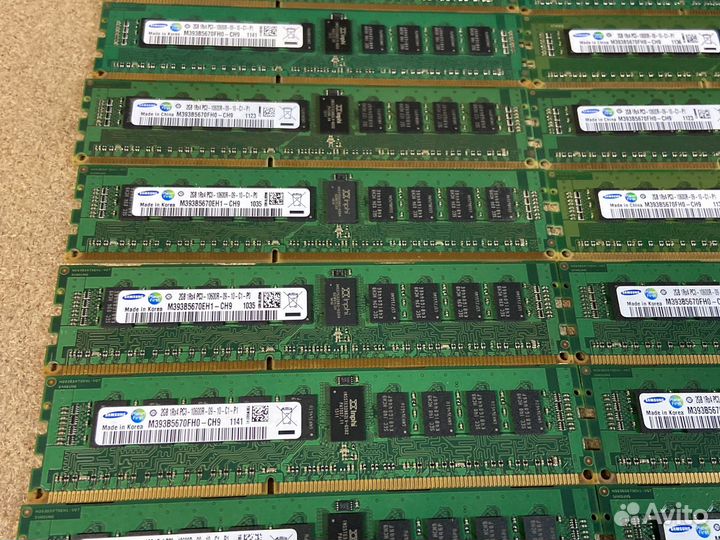 21шт Оперативная память серверная 2гб ddr3 Samsung