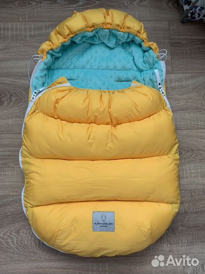 Зимний конверт в коляску