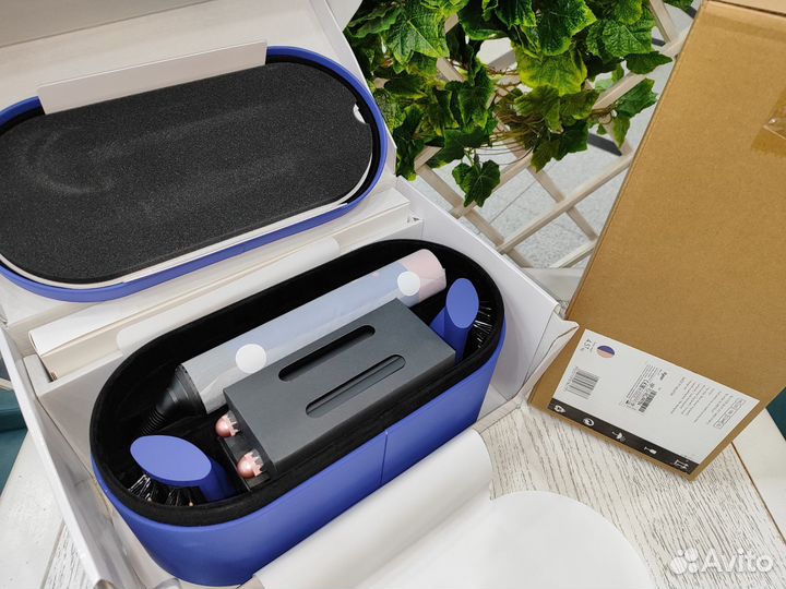 Стайлер dyson long hs05 синий новый