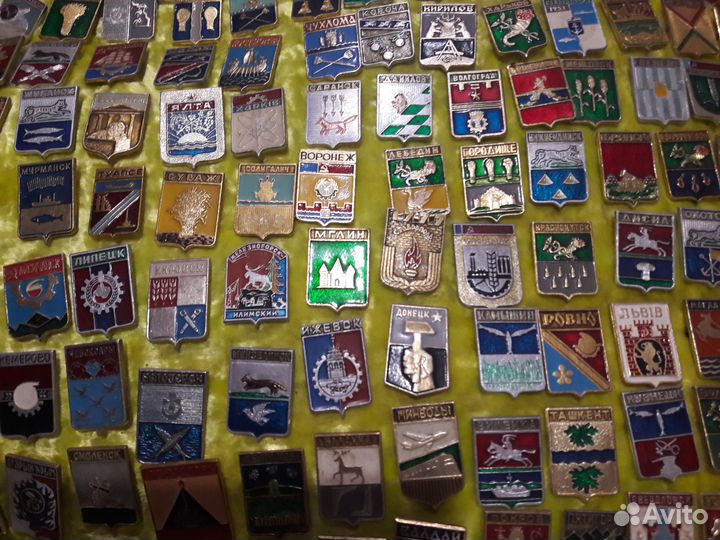 Значки города СССР