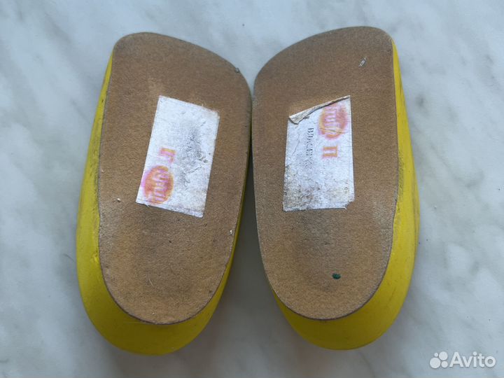 Ортопедические полустельки детские