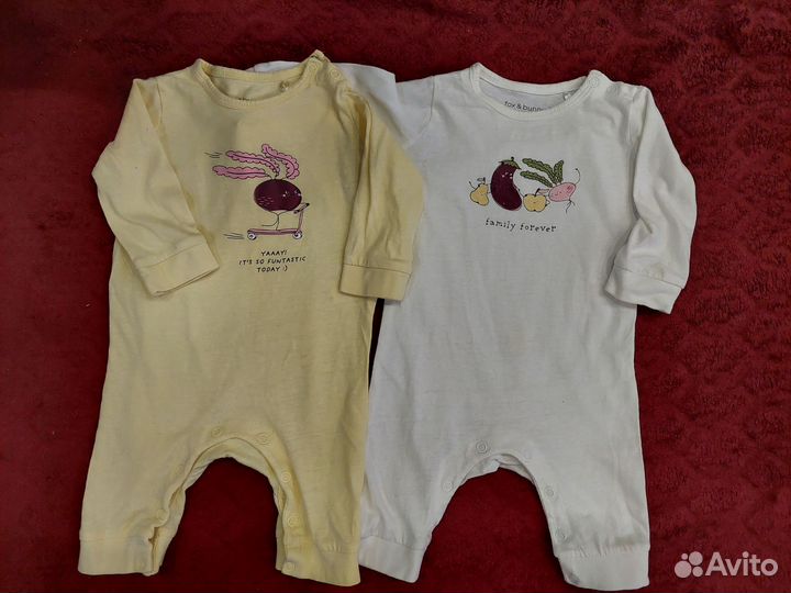 Вещи пакетом на девочку 0-3 мес (10 предметов)