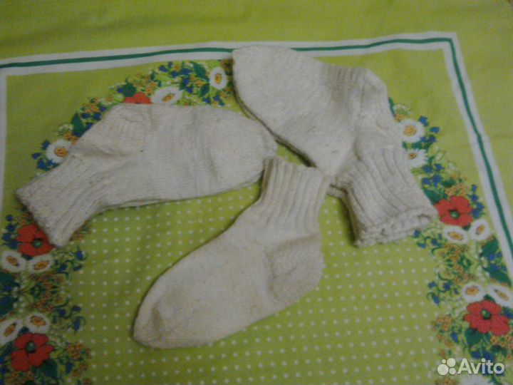 Носки вязаные ручной работы