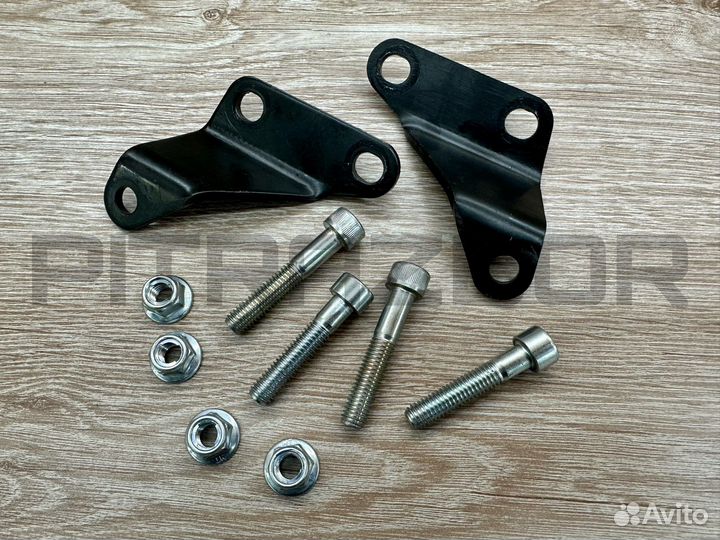 Кронштейны крепления двиг. kayo evolution, питбайк