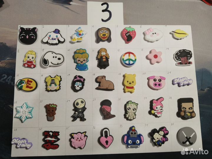 Jibbitz для crocs