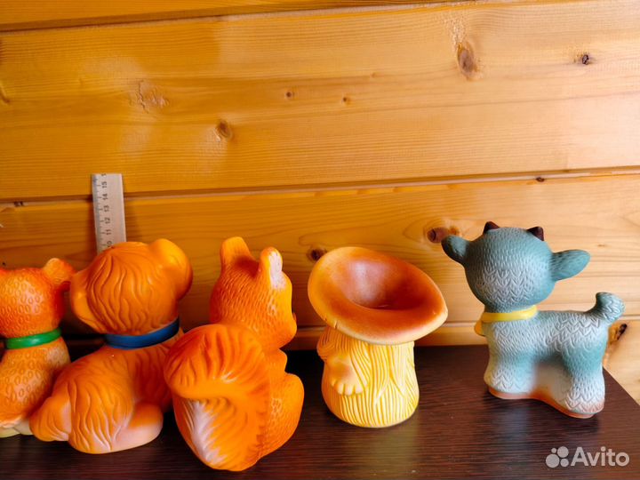 Резиновые игрушки СССР