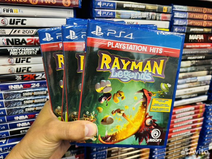 Rayman legends ps4 диск новый