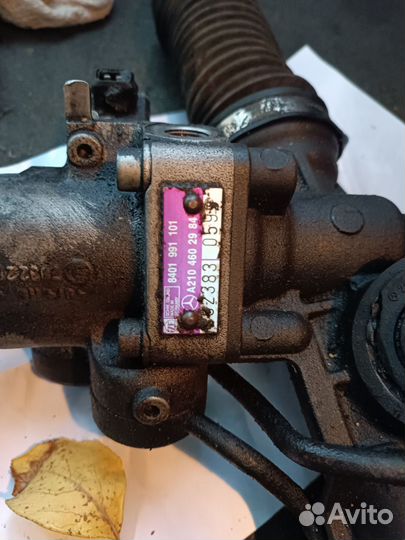 Рулевая рейка на mercedes w210