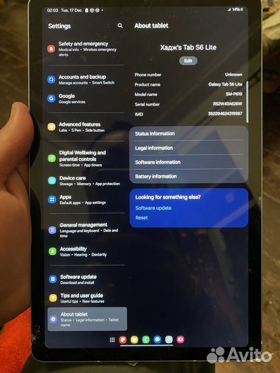 Samsung galaxy tab s6 lite