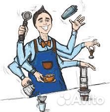 Повар Бариста на стритфуд