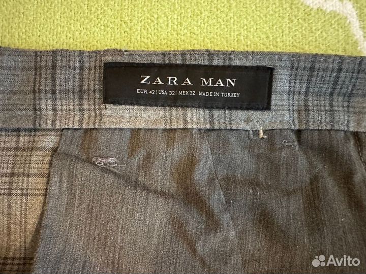 Брюки мужские zara man размер 48