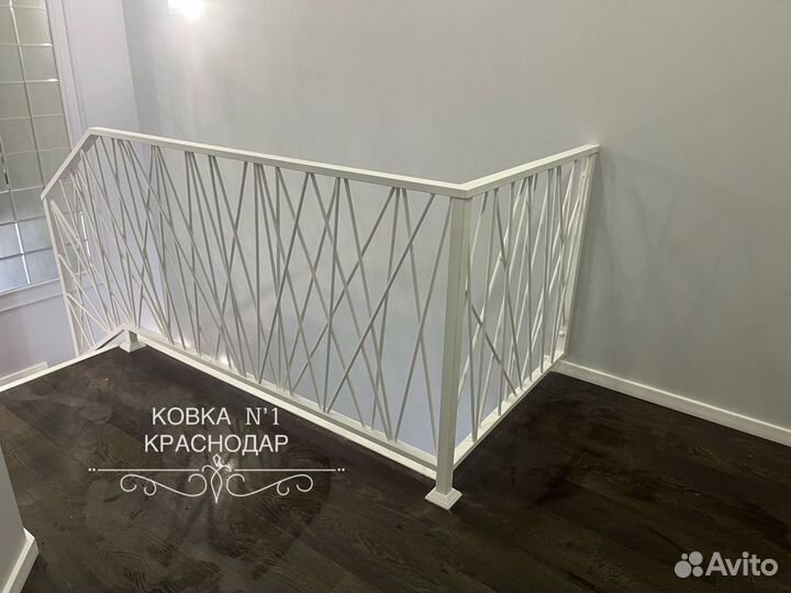 Кованые перила Loft на заказ