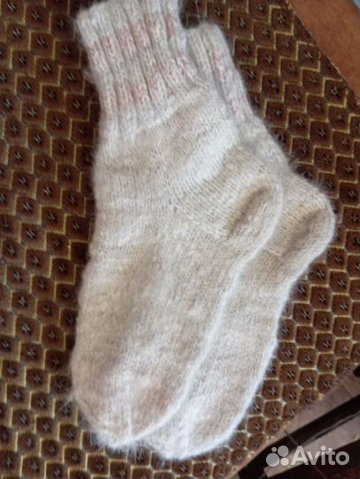 Носки женские из собачьего пуха