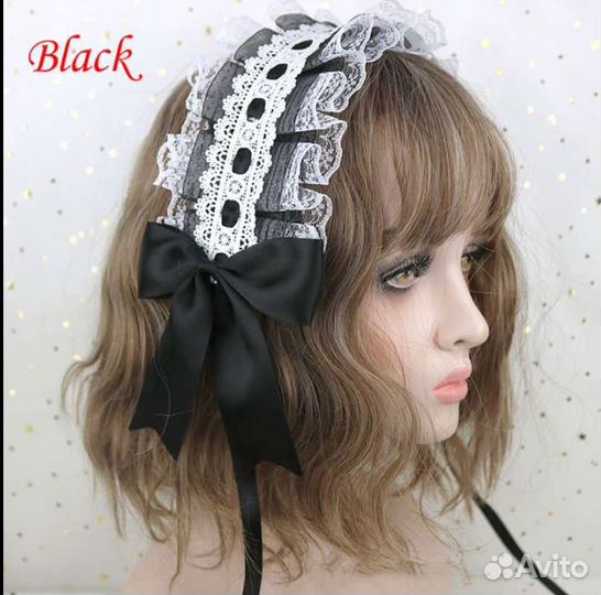 Повязка на голову лолита/бандаж