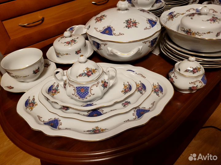 Сервиз столовый Чехословакия Богемия