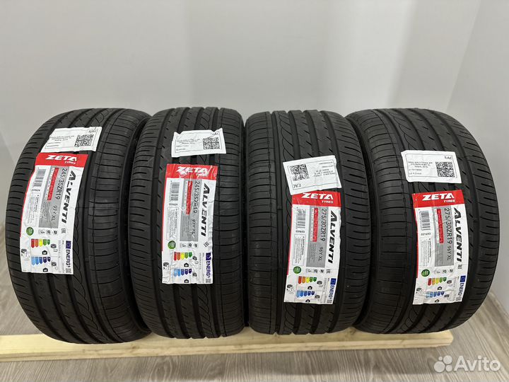 Zeta Alventi 245/35 R19 и 275/30 R19 105Y