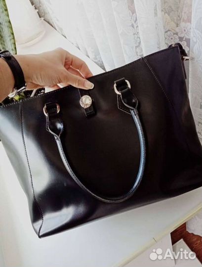 Сумка кожаная