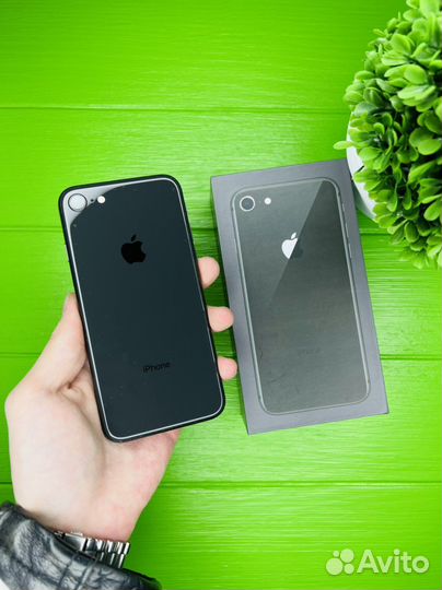 iPhone 8 64gb space gray(новое состояние)