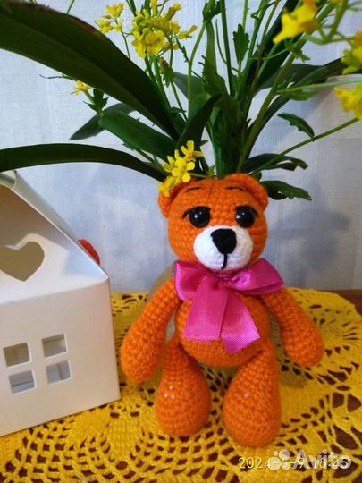 Вязаный медведь