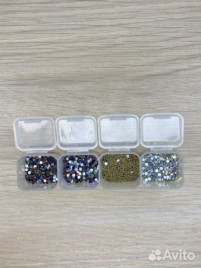 Стразы swarovski жемчуг камифубики для маникюра