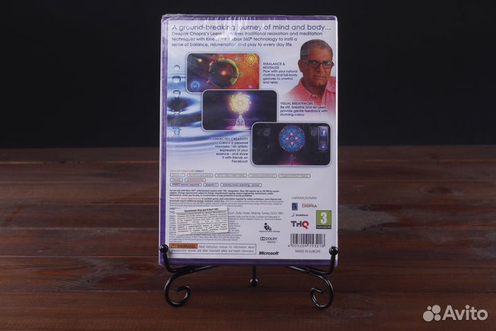 Xbox 360 Deepak Chopra's Leela Лицензия Запечатан