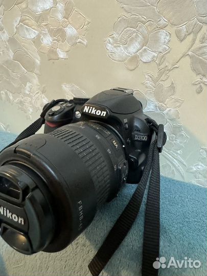 Зеркальный фотоаппарат nikon3100 +карта памяти