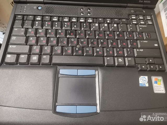 Ноутбук Compaq Evo N600c объявление продам