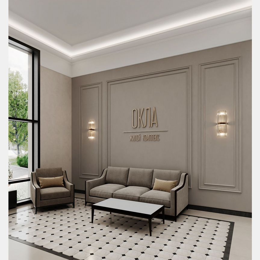 2-к. квартира, 68,8 м², 2/25 эт.