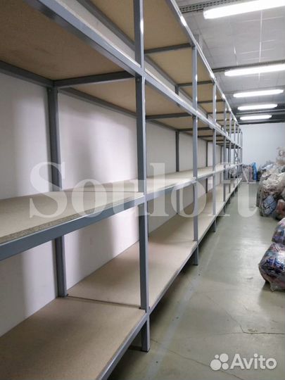 Стеллажи для производства, склада, шоурума