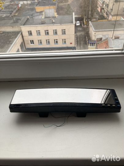 Зеркало Электроника запо134 с часами панорамное