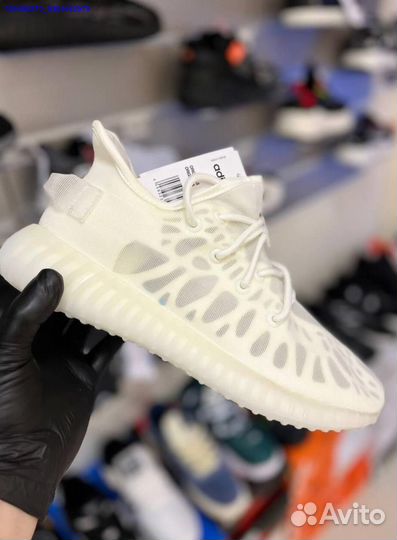 Кроссовки Adidas Yeezy white (Арт.47652)