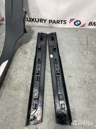 Накладка на порог наружная Bmw X5 F15 N57D30 2014