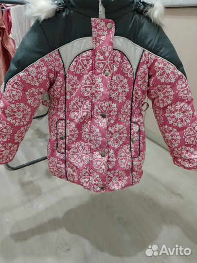 Зимняя куртка 110-116 размер