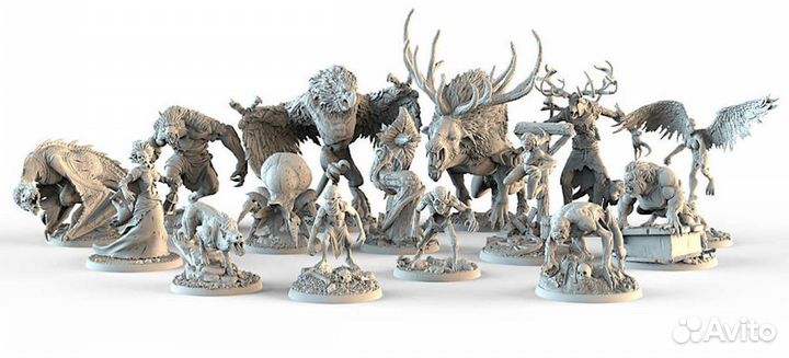 Ведьмак: Старый мир - Только миниатюры монстров