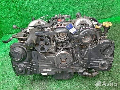 Двигатель в сборе двс subaru legacy BE9 EJ254 2001