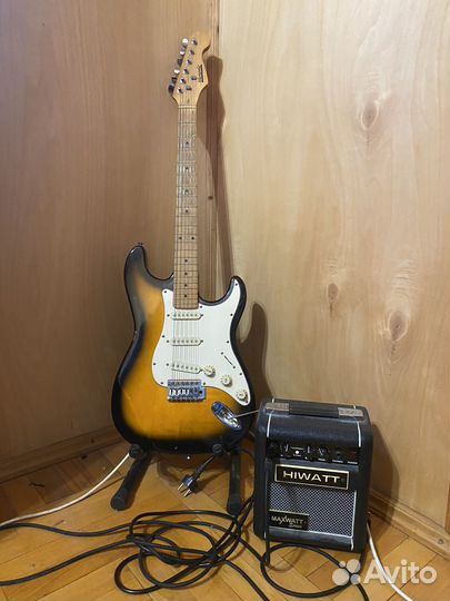 Электрогитара с комбиком