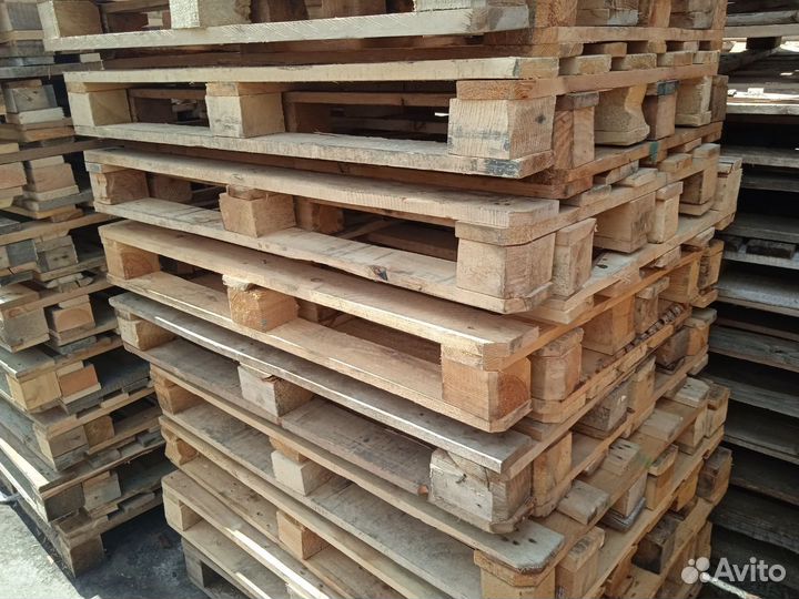 Поддоны деревянные б/у, европоддоны паллеты Опт