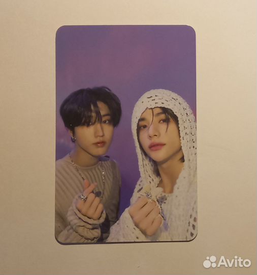 Карта Stray Kids Джисон Хенджин