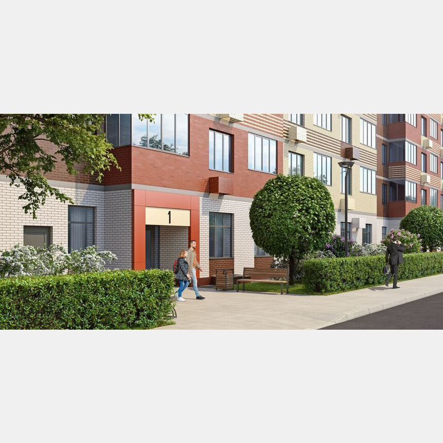 1-к. квартира, 35,6 м², 4/14 эт.