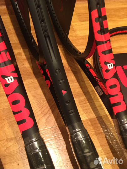 Ракетка для большого тенниса wilson clash 100 V3.0