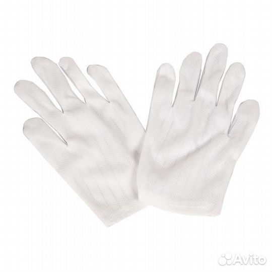 Перчатки антистатические (белые) MY-8978 MY-8978